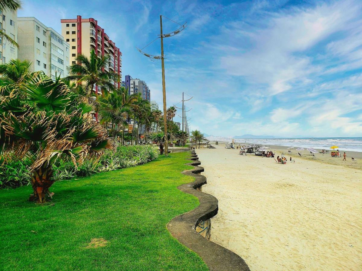 Apartamento Na Vila Caicara Em Predio Frente Mar Com Excelente Localizacao Por Reserva Praia Πράια Γκράντε Εξωτερικό φωτογραφία